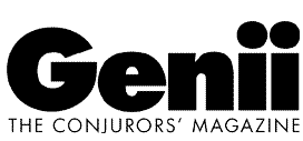 Genii Logo - Genii Magic Magazine Column - Andi Gladwin - Close-Up Magician