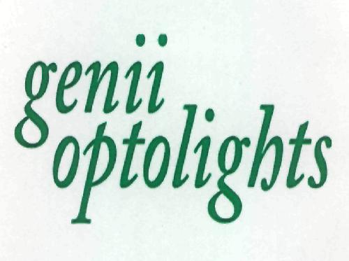 Genii Logo - Genii Optolights (logo)™ Trademark | QuickCompany