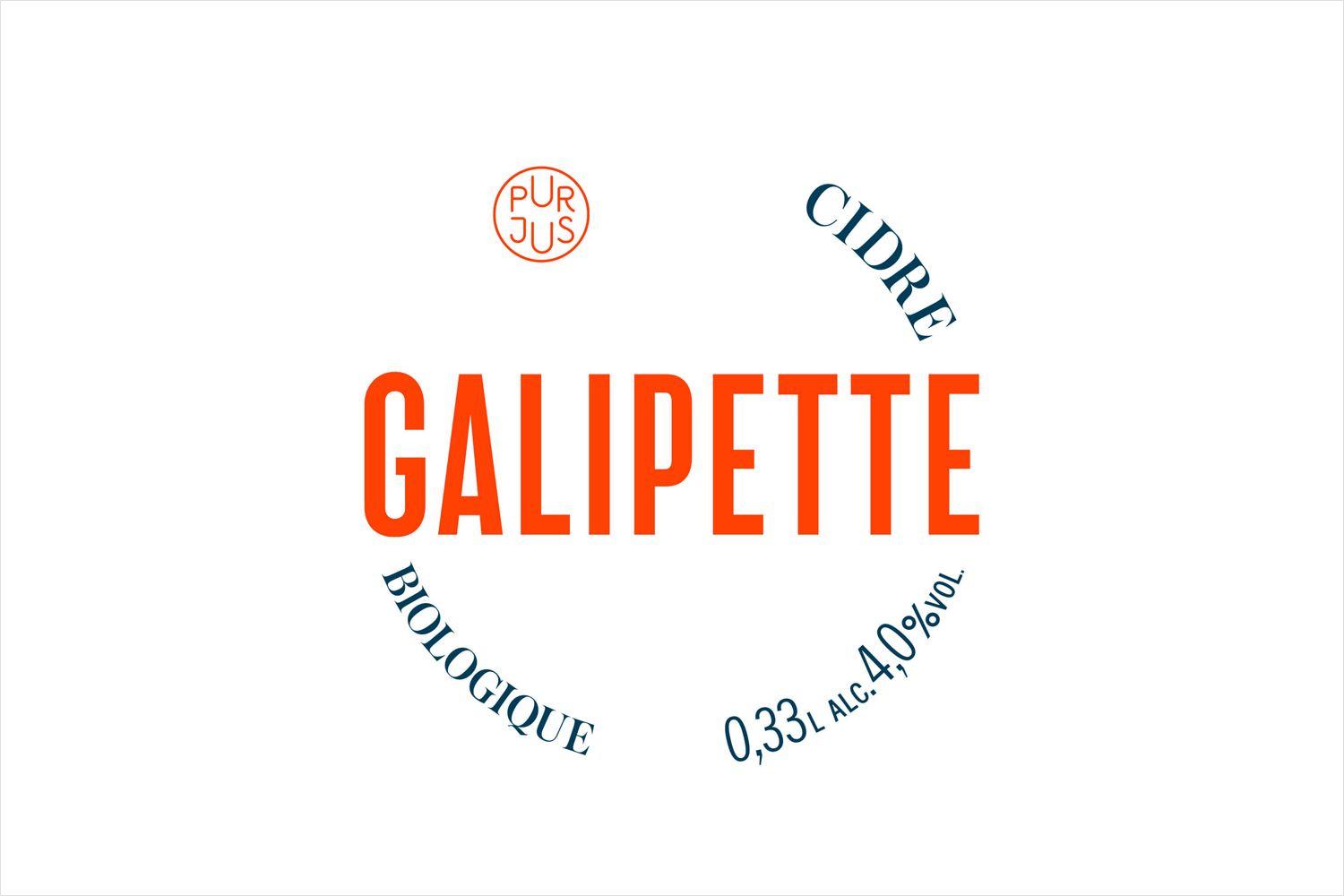 Cidre Logo - New Packaging Design for Galipette Cidre by Werklig — BP&O