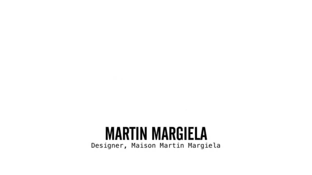 Maison Martin Margiela Logo - Exclusive Interview w/ Martin Margiela | TMI - YouTube