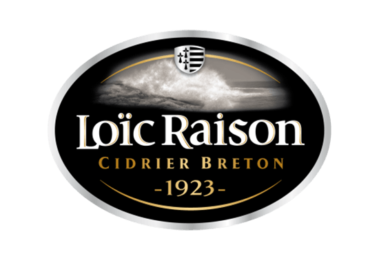 Cidre Logo - Loic Raison Cidre 90 ans - SAGA Décor