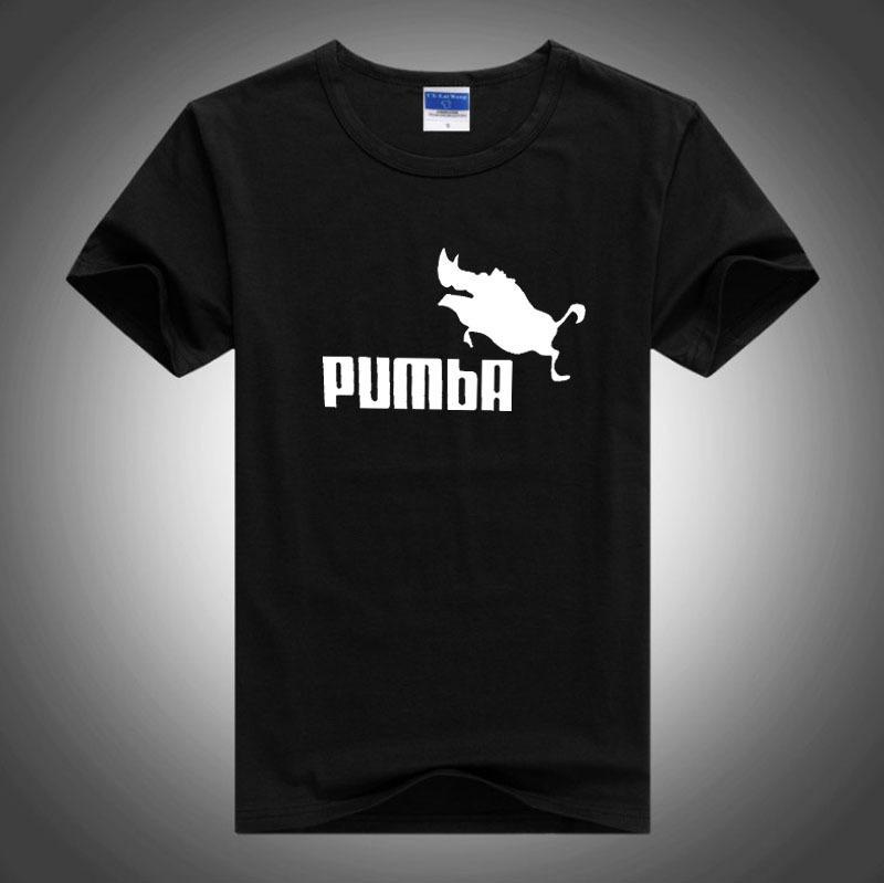 Pumba Logo - Pumba Logo Cute Pig Print Mens Designer T Shirts Fashion Unisex ...