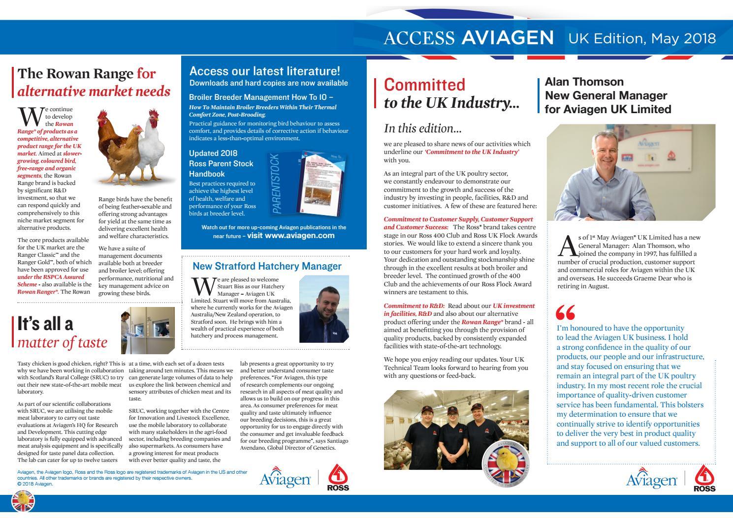 Aviagen Logo - Access aviagen newsletter may 2018 uk edition final by Aviagen - issuu