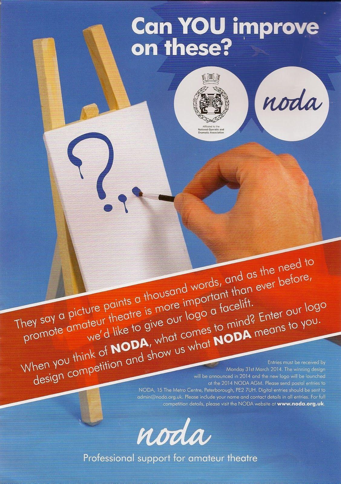 Noda Logo - Clacton Musical Theatre Society: NODA Logo Competition