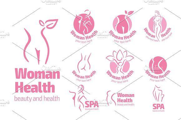 Woman Logo - Woman logo set ~ Icons ~ Creative Market