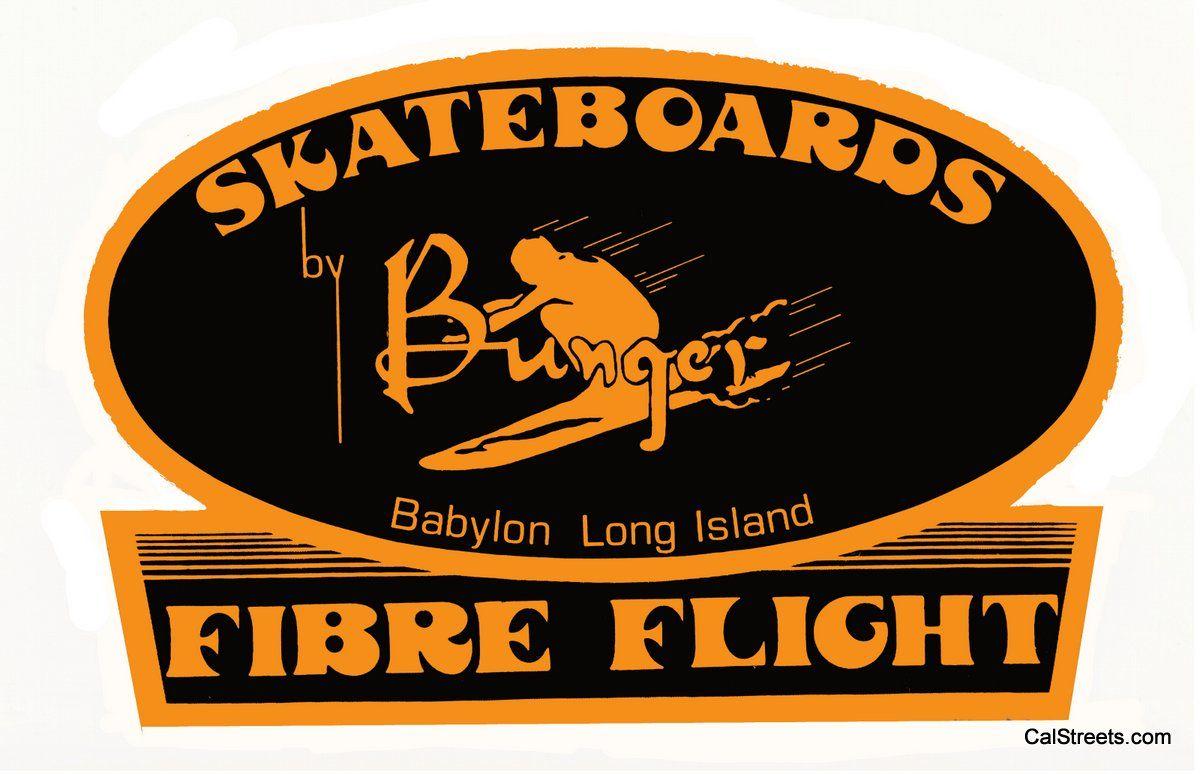 Bunger Logo - Fibre Flight Skateboards by Bunger babylon Long Island RFX1 ...