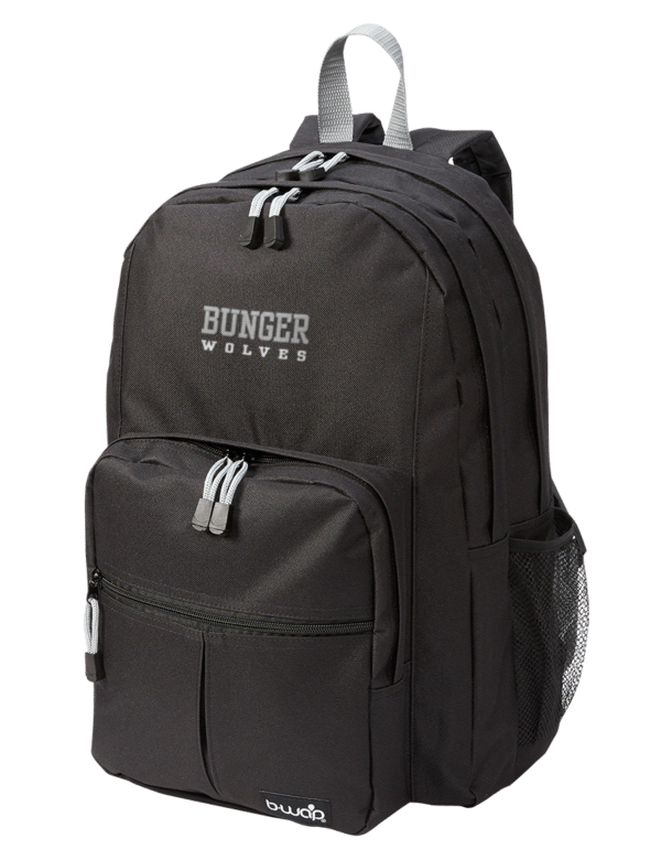 Bunger Logo - Bunger Middle School Wolves All Bags