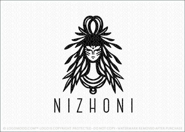 Woman Logo - Readymade Logos for Sale Nizhoni Woman | Readymade Logos for Sale