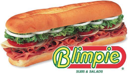 Blimpie Logo - Menu for Blimpie Subs & Salads, Mooresville, NC