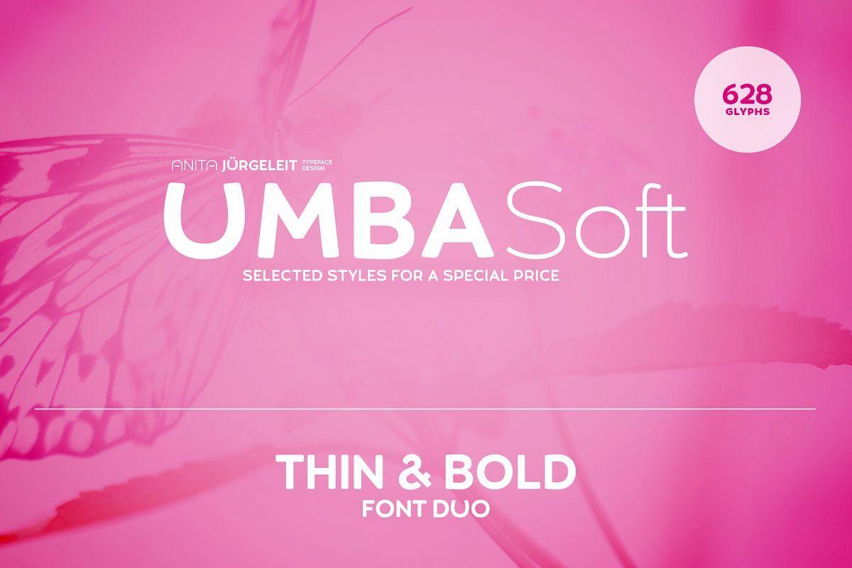 Umba Logo - Umba Soft Thin & Bold