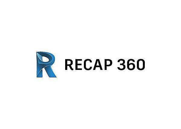 Recap Logo - Autodesk ReCap 360 Pro 2017 Subscription (annual) + Basic