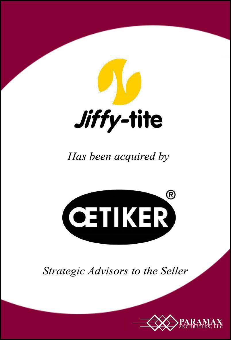 Jiffy-tite Logo - jiffy-tite-tombstone - Paramax Corp.