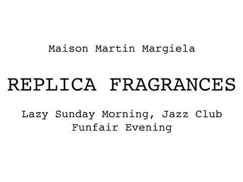 Maison Martin Margiela Logo - Review Thoughts: Maison Martin Margiela Replica Fragrances Part 1