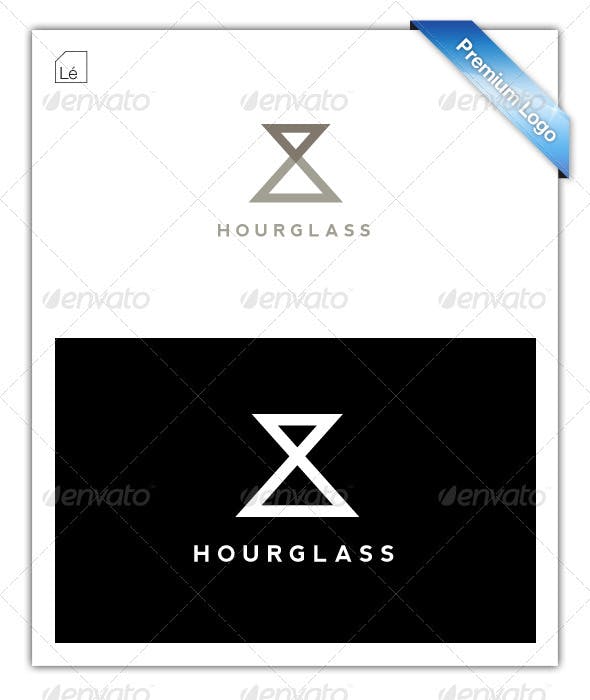 Hourglass Logo - Infinity Abstract Hourglass Logo by LogoElite | GraphicRiver