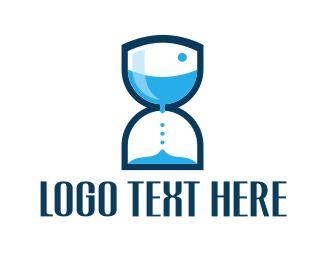 Hourglass Logo - Clock Logos | Make A Clock Logo Design | BrandCrowd