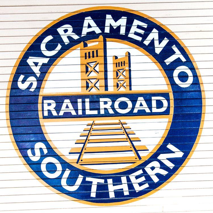 Railraod Logo - Sacramento Railroad Logo // CA195 - South Austin Gallery