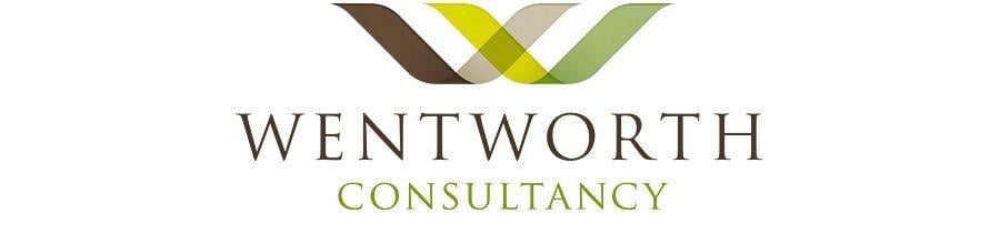 Wentworth Logo - Orange Peel Wentworth Consultancy Logo Design