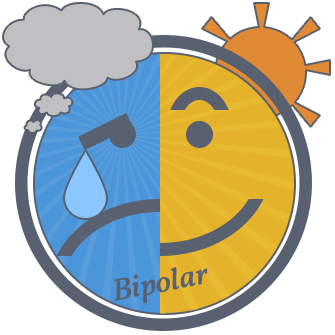Bipolar Logo - The Extremes of Bipolar Disorder: Manic vs. Depressive | Sunrise House