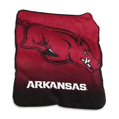 Uark Logo - Logo University of Arkansas 50 in x 60 in Raschel Throw