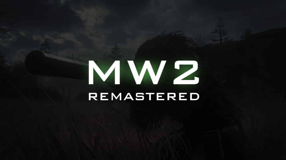 MW2 Logo - LEAK: MW2 Remastered Release Date be bundled with Black Ops