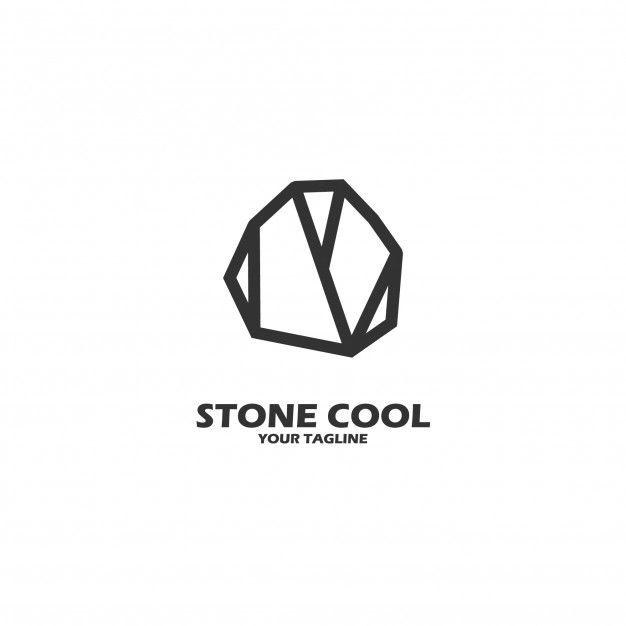 Stone Logo - Stone cool logo Vector | Premium Download