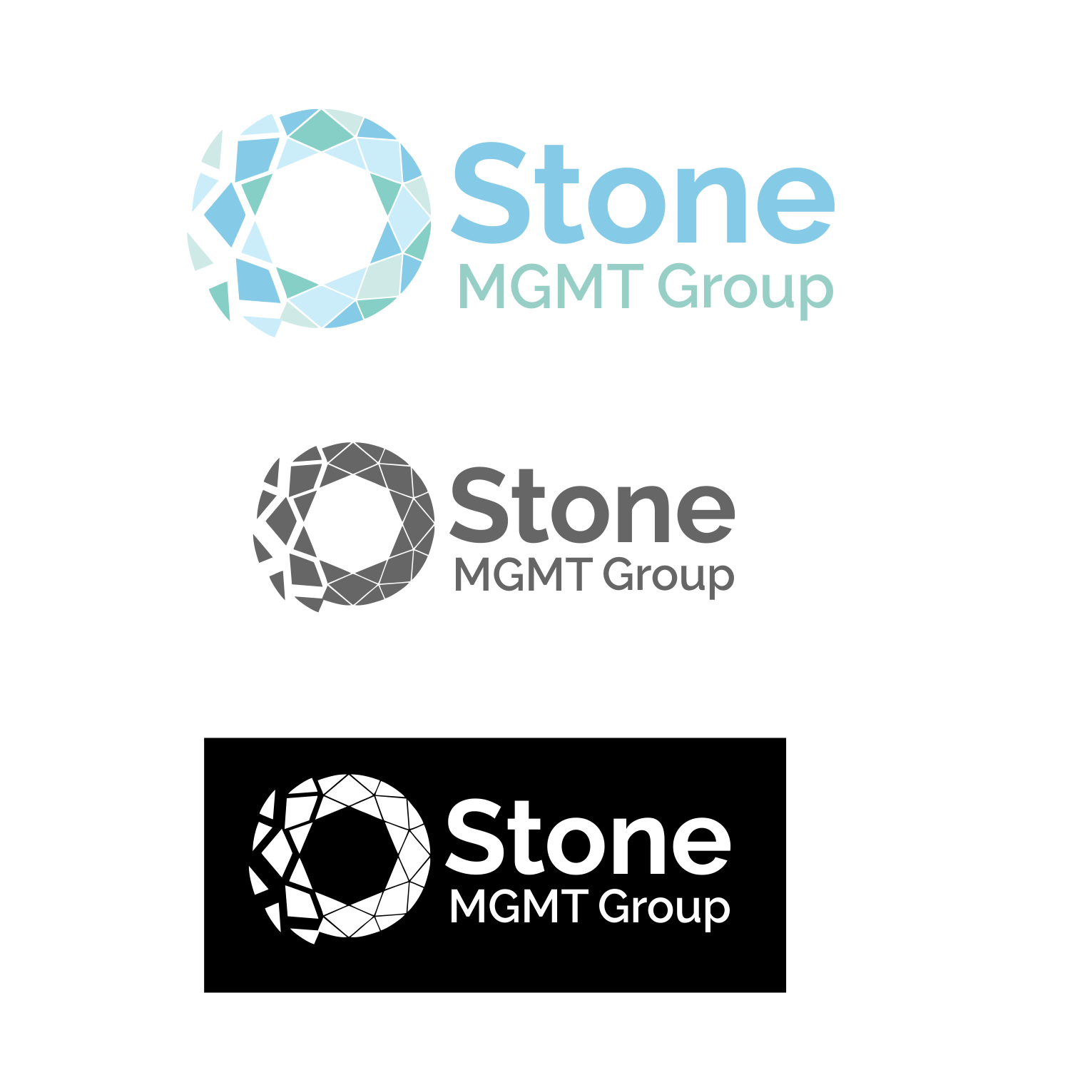 Stone Logo - Elegant, Modern, Real Estate Logo Design for Stone Management Group