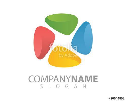 Stone Logo - abstract logo logo logo Stock image and royalty