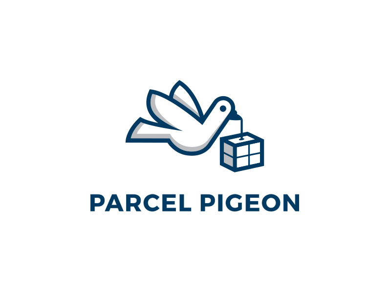 Parcel Logo - Parcel Pigeon Logo by Bobby Shakewell | Dribbble | Dribbble