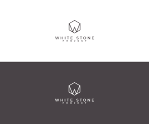 Stone Logo - Logo design job. Logo brief for White Stone Project, a company