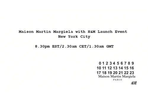 Maison Martin Margiela Logo - Maison Martin Margiela for H&M Fall/Winter 2012 NYC Launch Video ...