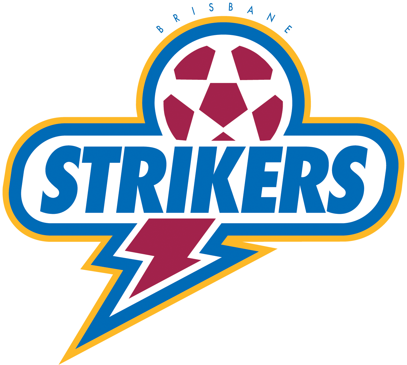 Strikers Logo - Brisbane Strikers logo 3 col copy - Sunshine Coast FC
