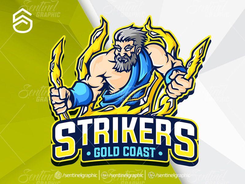 Strikers Logo - STRIKERS Logo Esport Mascot Team Sport Game by Teng Studio ...