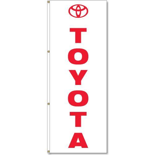 Vertical Logo - Buy 3x8 ft. Vertical Toyota Logo Flag - 3'x8' Vertical Logo Flags ...