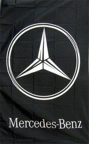 Vertical Logo - Amazon.com : Mercedes-Benz Vertical Logo Auto Dealer Banner Flag ...