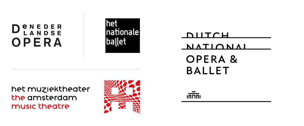 Dutch Logo - Brand New: New Logo and Identity for Dutch National Opera & Ballet ...
