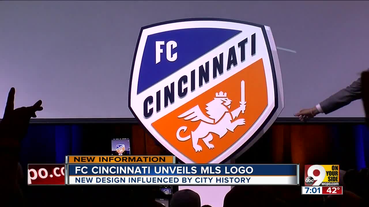 Wcpo Logo - FC Cincinnati has a new league and a new logo