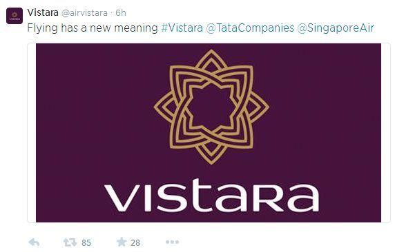 Vistara Logo - WorkSmart Asia: India gets a new airline: Vistara