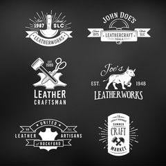 Leatherworks Logo - Leatherworks photos, royalty-free images, graphics, vectors & videos ...