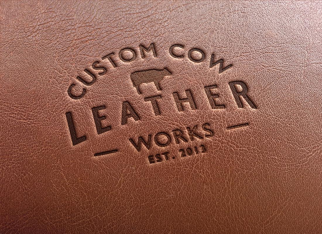 Leatherworks Logo - Michelle Ayres | Custom Cow Leather Works