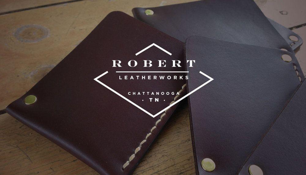 Leatherworks Logo - Robert Leatherworks — Mandy Lamb Design