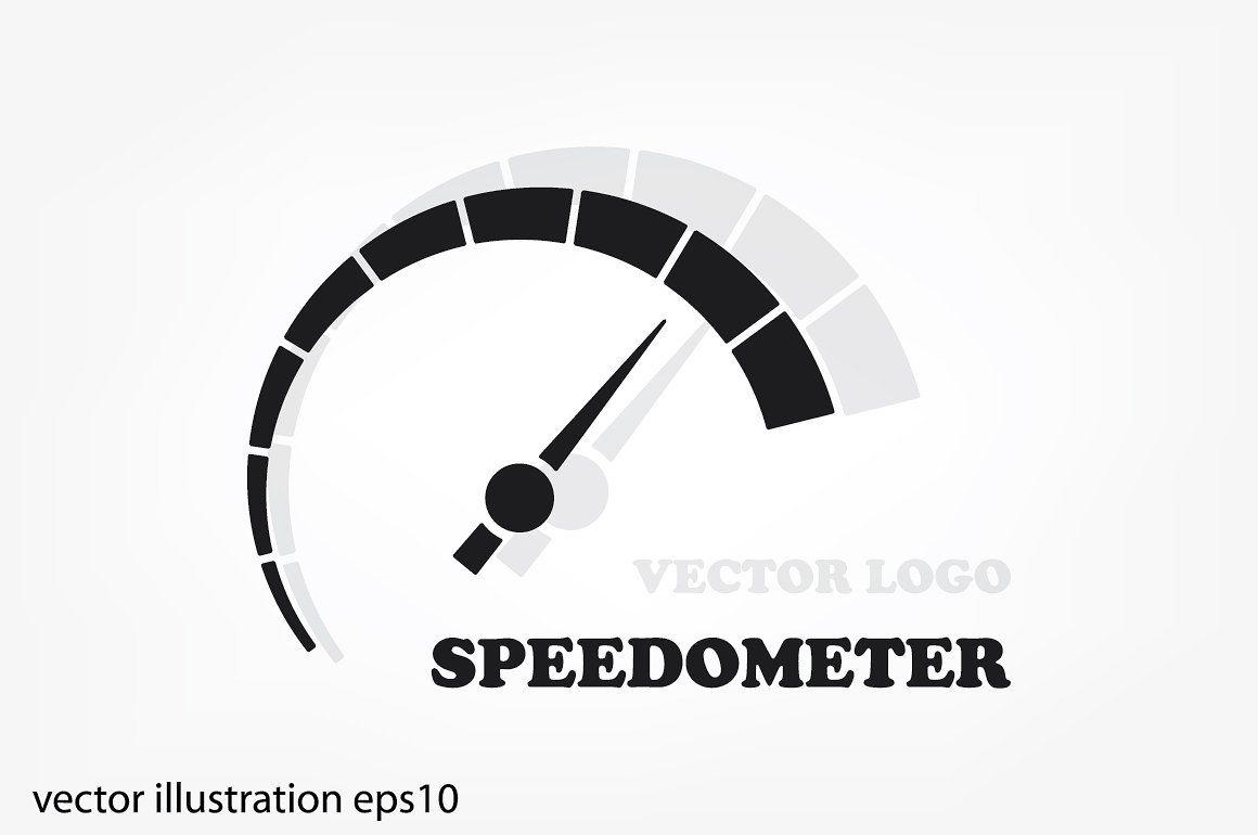Measurement Logo - Speedometer logo icon ~ Icons ~ Creative Market