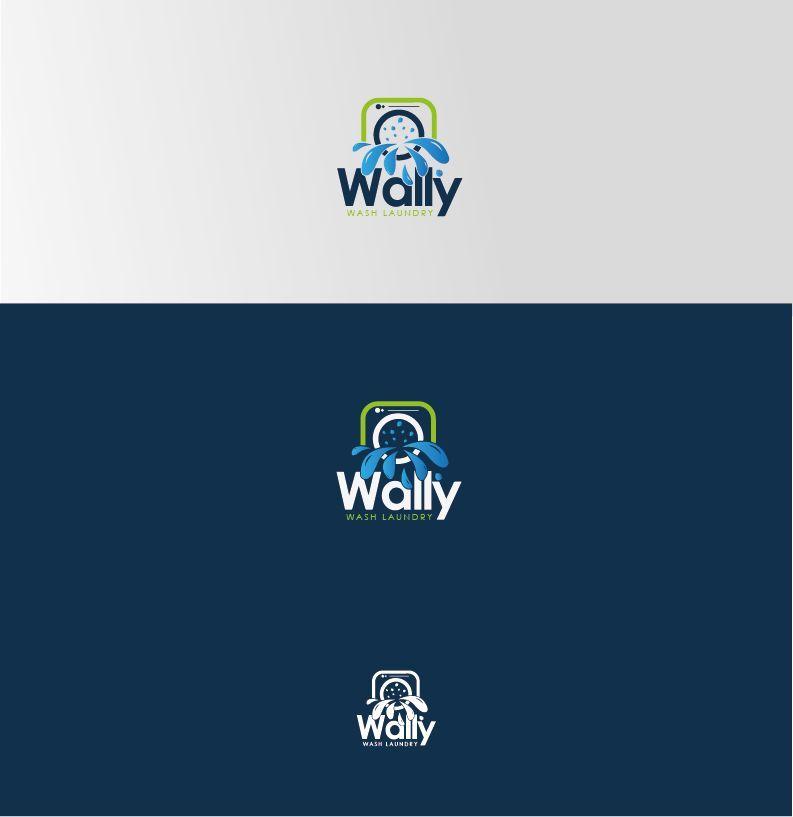 Laundromat Logo - Entry #197 by jhonnycast0601 for Logo for My Laundromat - Wally Wash ...
