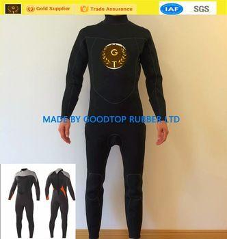 Wetsuit Logo - Good Quality Neoprene Wetsuit With Chest Zipper With Brand Logo