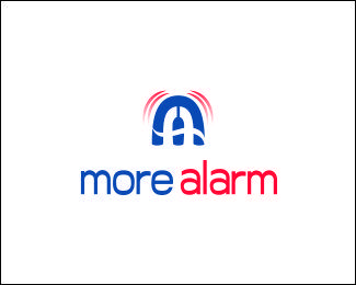 Alarm Logo - more alarm Designed by zon3 | BrandCrowd