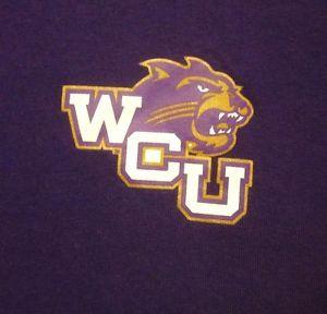 WCU Logo - WESTERN CAROLINA University 3XL tee WCU logo Catamounts XXXL beat-up ...