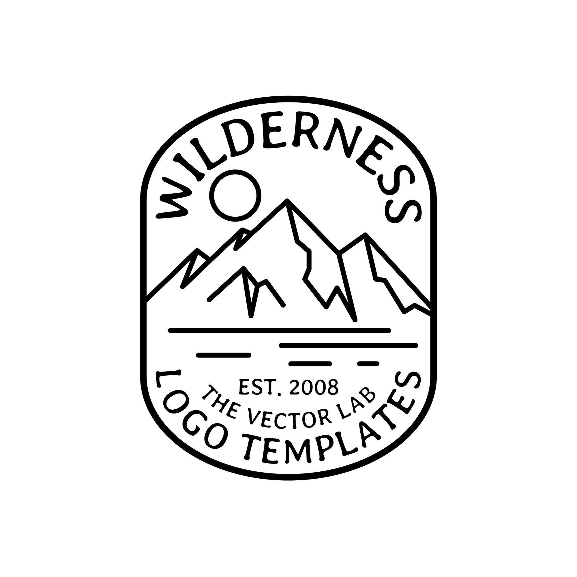 Wilderness Logo - Logo Design Master Collection - TheVectorLab