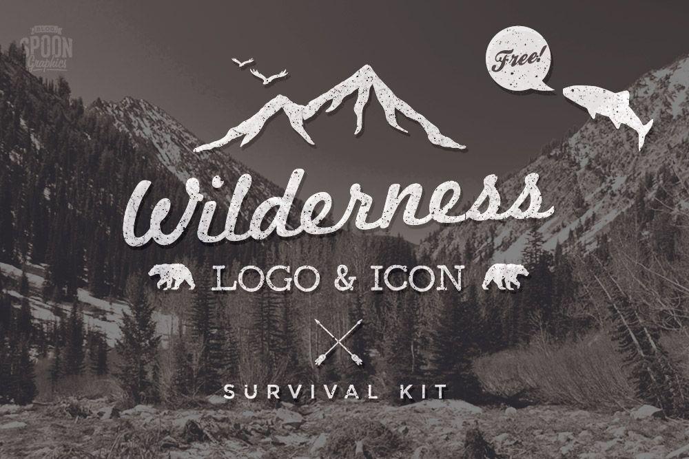 Wilderness Logo - Free Wilderness Vector Graphics & Logo Template Kit