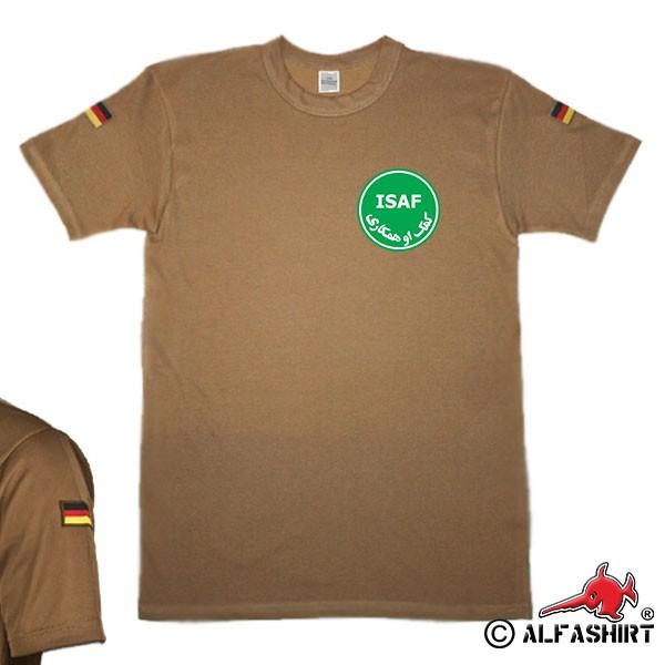 ISAF Logo - ISAF Logo - BW Tropen Shirt | Alfashirt