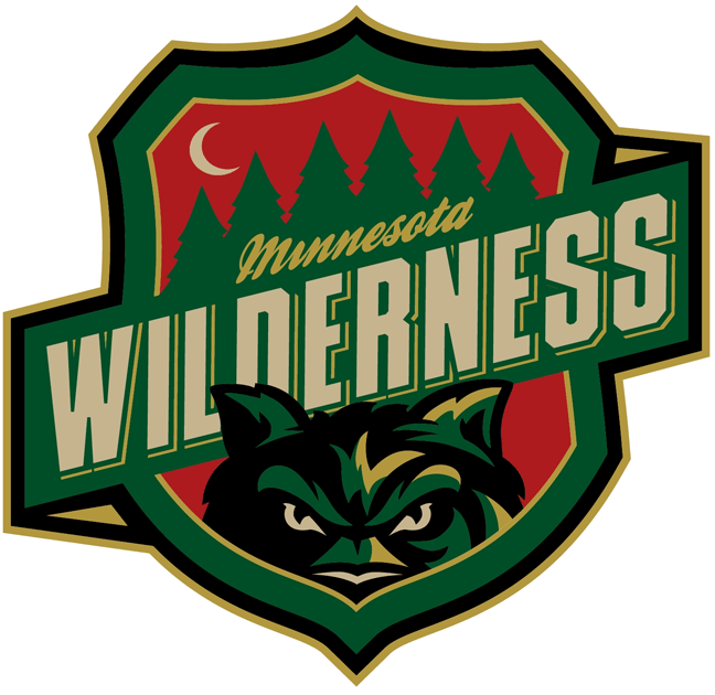 Wilderness Logo - Minnesota Wilderness Logo NAHL. Will.i.am Axl. Hockey