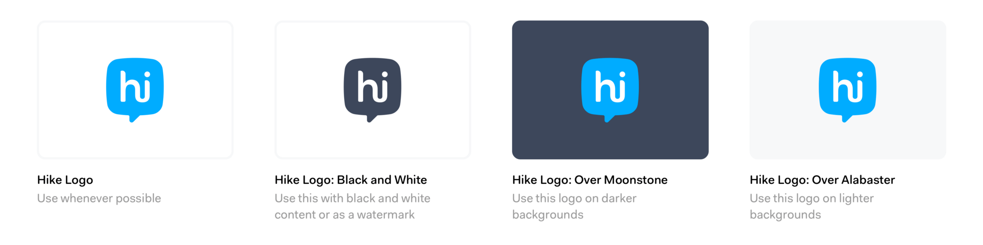 Hi Logo - Hike Logo Usage Guidelines